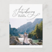 Présentation du Faire-part de développement Mariag (Devant)