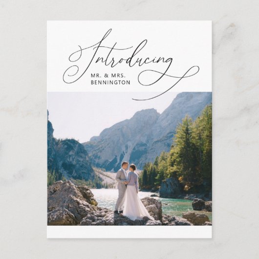 Présentation du Faire-part de développement Mariag (Devant)