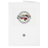 Présentation religieuse catholique Jésus Temple (Dos)