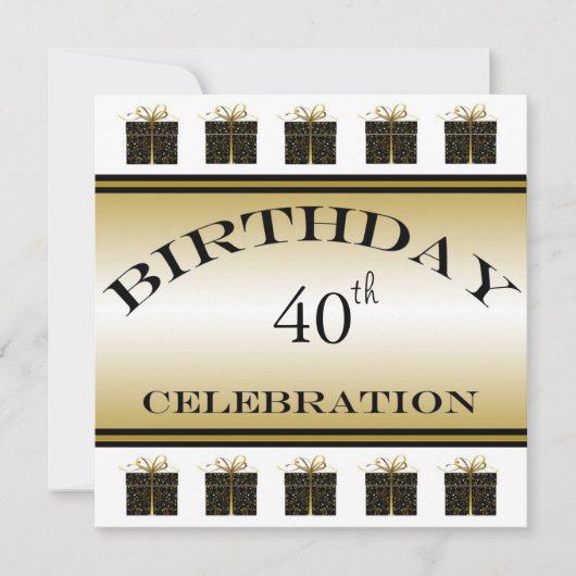 Présentations spéciales Invitations à la fête du 4 (Devant)