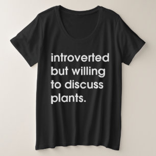 Présenté mais disposé à discuter de plante.