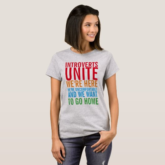 PRÉSENTE UN T-shirt UNITE (Devant entier)