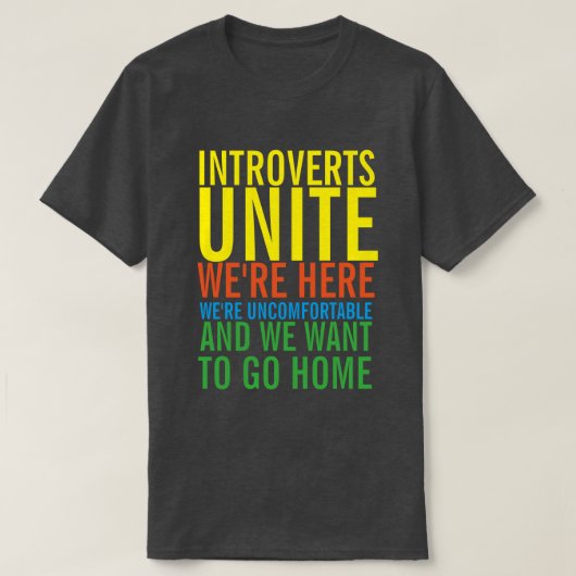 PRÉSENTE UN T-shirt UNITE (Design devant)