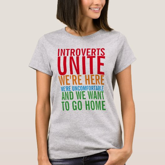 PRÉSENTE UN T-shirt UNITE (Devant)