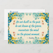 Présenter Carte Postale - Citation Bouddha (Devant / Derrière)