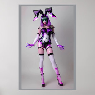 Presenteren als Bunny Poster