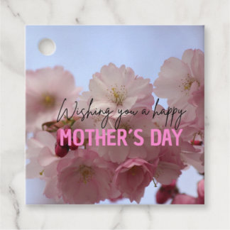 Presentetikett att sätta på paket eller blombukett bedankjes labels