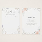 Présentoir à bijoux moderne pour boucles d'oreille (Devant & derrière)