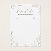 Présentoir à bijoux moderne pour boucles d'oreille (Devant)