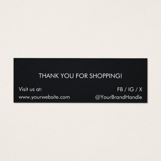 Présentoir à boucle d'oreille compact noir multi-r (Dos)