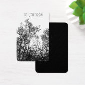 Présentoir à boucles d'oreilles noir et blanc enso (Bureau)