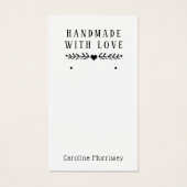 Présentoir de bijoux simple pour boucles d'oreille (Devant)