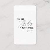 Présentoir de carte de visite pour boucles d'oreil (Dos)