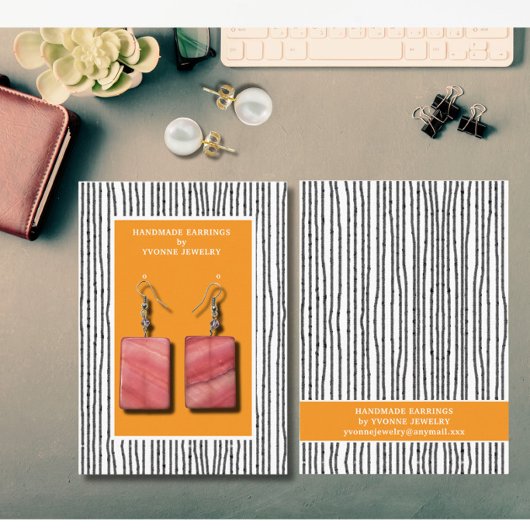 Présentoir de cartes de visite Modern Lines pour b