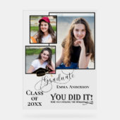 Présentoir en acrylique pour photos multiples de r (Recto)