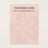 Présentoir pour porte-oreilles à fleurs graphiques (Devant)
