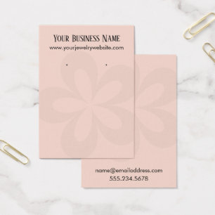 Présentoir pour porte-oreilles à fleurs graphiques