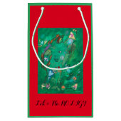 Presentpåse "I love you" Klein Cadeauzakje (Achterkant)