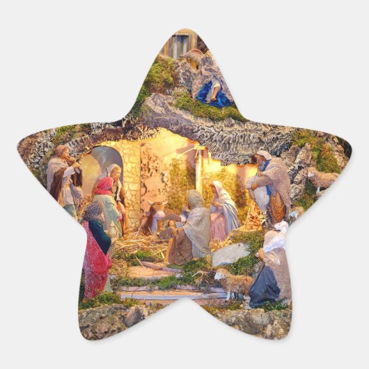 Presepe Ster Sticker (Voorkant)