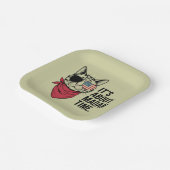 President 2024 Kamala Harris DNC Rally Papieren Bordje (Gebogen)