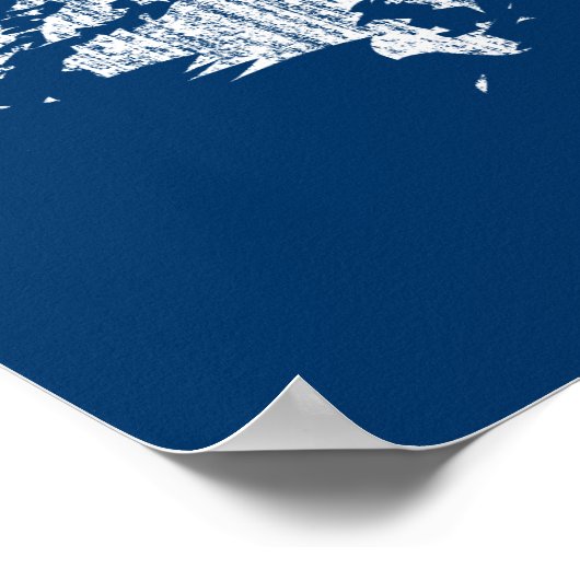 Président 44 Poster vintage (Coin)