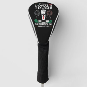 President 47 D J Trump Inauguratie Dag Jan 2025 Golfheadcover