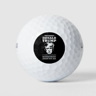 President 47 D J Trump Inauguratiedag Jan 2025 Golfballen