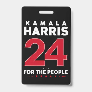 President 47 Kamala Harris 2024 Steun Mevrouw Badge