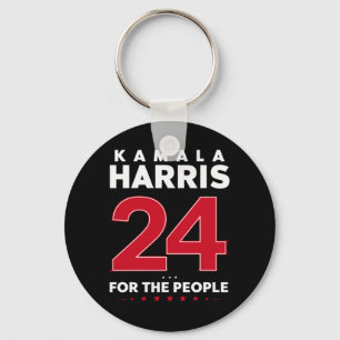 President 47 Kamala Harris 2024 Steun Mevrouw Sleutelhanger