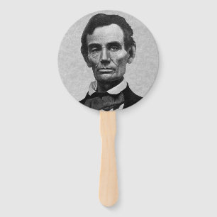 President Abraham "Abe" Lincoln Portret Handwaaier