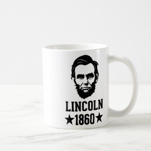 President Abraham Lincoln 1860 - Abe - America Sil Koffiemok