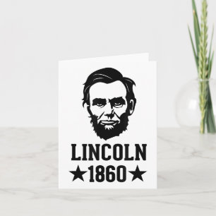 President Abraham Lincoln 1860 - Abe - Amerika Sil Kaart
