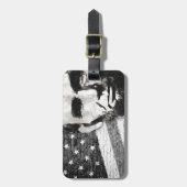 President Abraham Lincoln Bagagelabel (Voorkant verticaal)