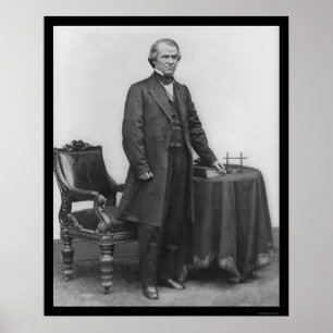 President Andrew Johnson 1867 Poster