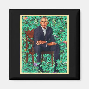 President Barack Obama 2028 Portret Patriottische Magneet