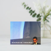 President Barack Obama - Briefkaart (Staand voorkant)