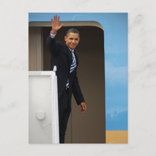 President Barack Obama Briefkaart (Voorkant)