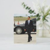 President Barack Obama Briefkaart (Staand voorkant)