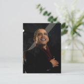 President Barack Obama Briefkaart (Staand voorkant)