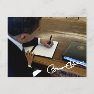 President Barack Obama Briefkaart