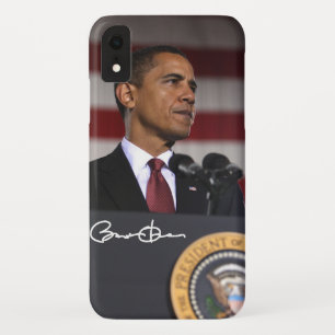 President Barack Obama iPhone XR Hoesje