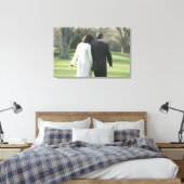 President Barack Obama en First Lady Michelle Canvas Afdruk (Insitu (Slaapkamer))