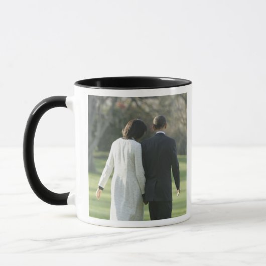 President Barack Obama en First Lady Michelle Mok (Links)