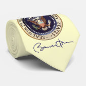 President Barack Obama Handtekening Stropdas (Opgerold)