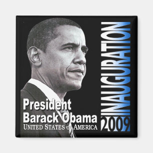 President Barack Obama Inauguration 2009 Magnet Magneet
