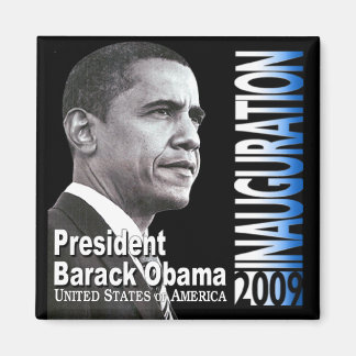 President Barack Obama Inauguration 2009 Magnet Magneet