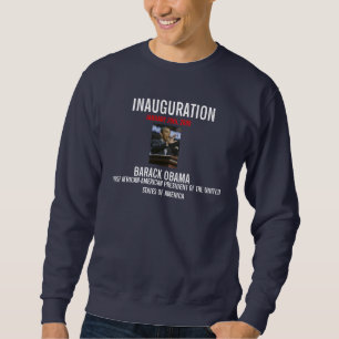 PRESIDENT BARACK OBAMA INAUGURATION SWEAT TRUI