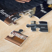 President Barack Obama Jigsaw Puzzle Legpuzzel (Zijkant)