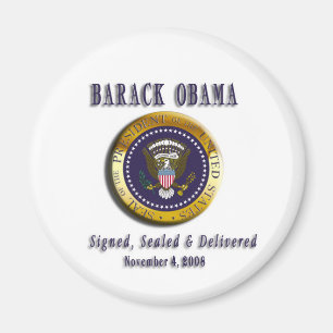 PRESIDENT BARACK OBAMA MAGNET MAGNEET