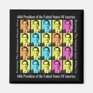 PRESIDENT BARACK OBAMA MAGNET MAGNEET
